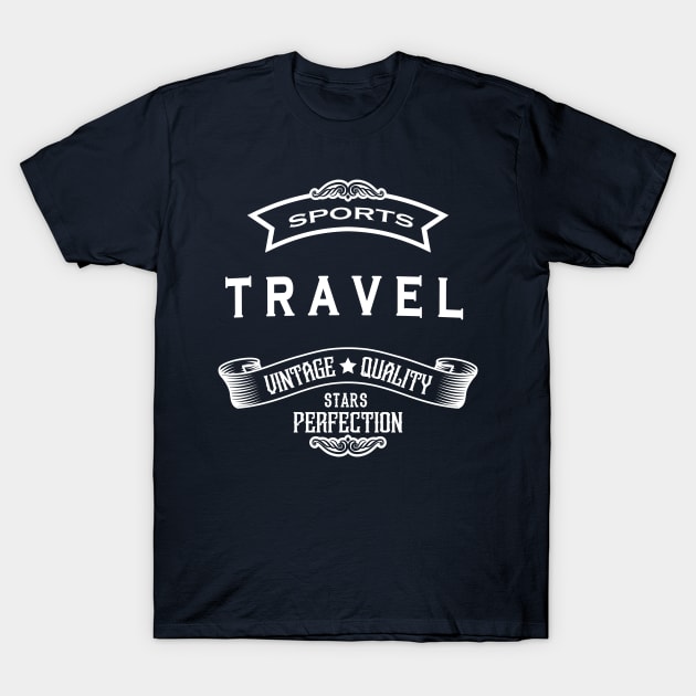 The Travel T-Shirt by Alvd Design